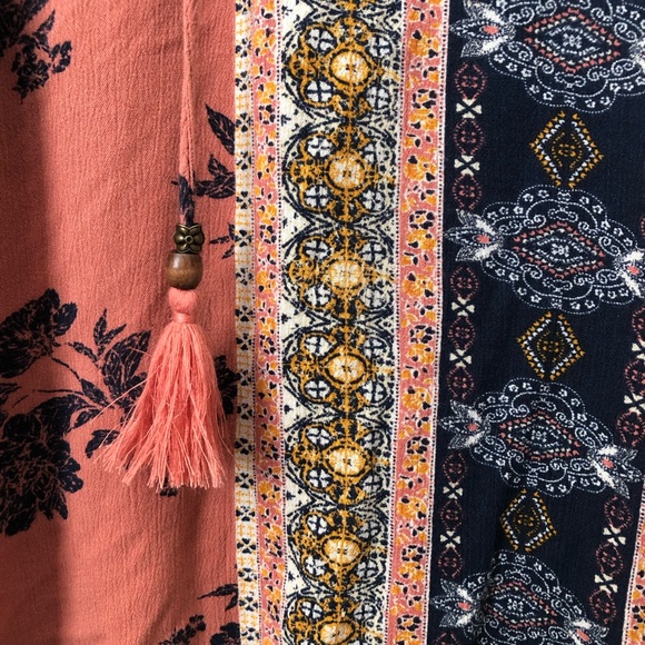 Mason & Belle 3/4 Sleeve Boho Top, Size XXL. - Picture 3 of 6